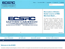 Tablet Screenshot of ecsrc.com
